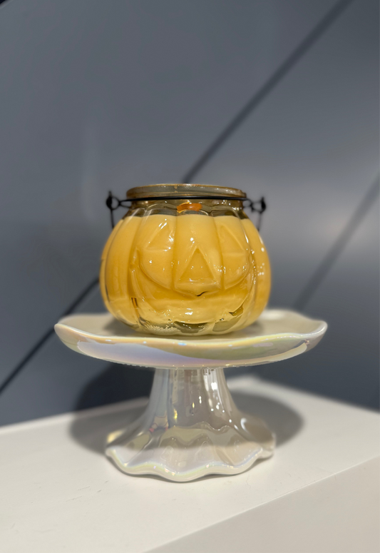 Orange Pumpkin Candle